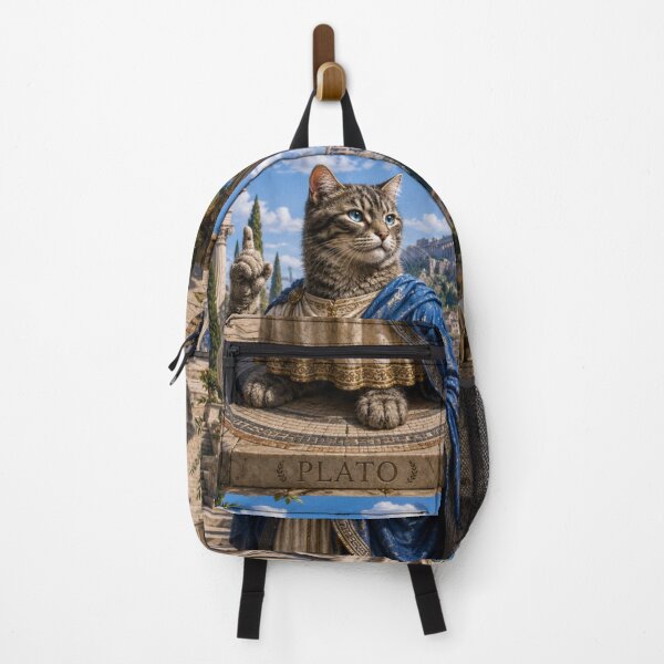 Item preview, Dreamscape Plato An Imagined Life of a Sleeping Gray Cat designed and sold by Mindworx21.