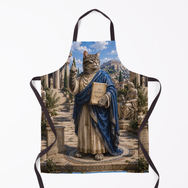 Item preview, Dreamscape Plato An Imagined Life of a Sleeping Gray Cat designed and sold by Mindworx21.