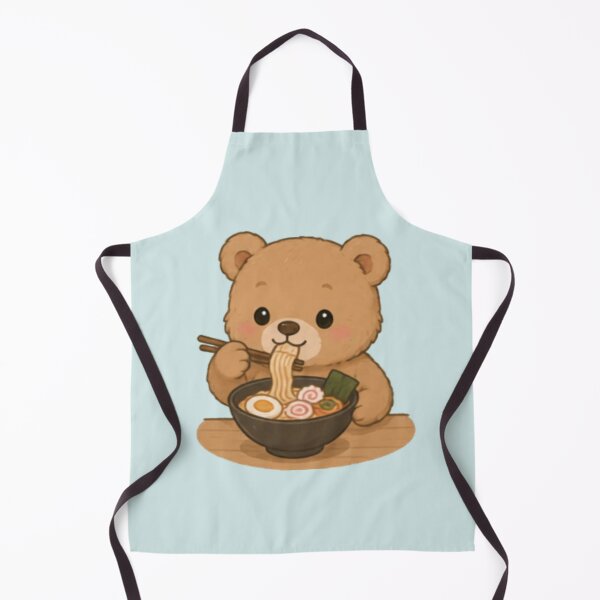 Item preview, Cute Ramen loving Bear designed and sold by MellowMunchkins.