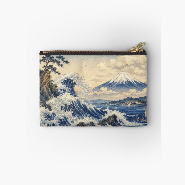 Item preview, Great Wave at Dusk designed and sold by Hidden Japan Coloring Book.