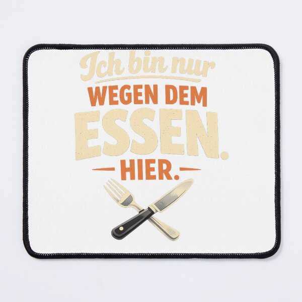 Item preview, "I'm only here for the food." designed and sold by PeterPunkt.