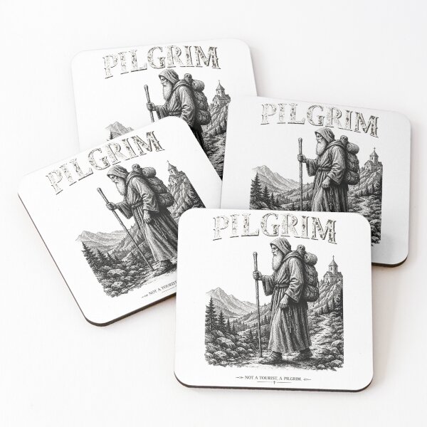 Item preview, Pilgrim – Not a Tourist, a Pilgrim | Christian Faith Journey#2 designed and sold by JanChryzostom.
