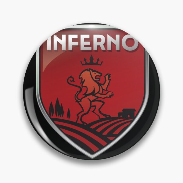 Item preview, CSGO Inferno Badge designed and sold by Gamify Store.