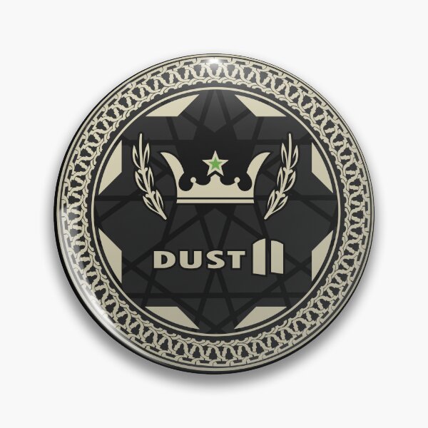 Item preview, CSGO Dust 2 Badge designed and sold by Gamify Store.