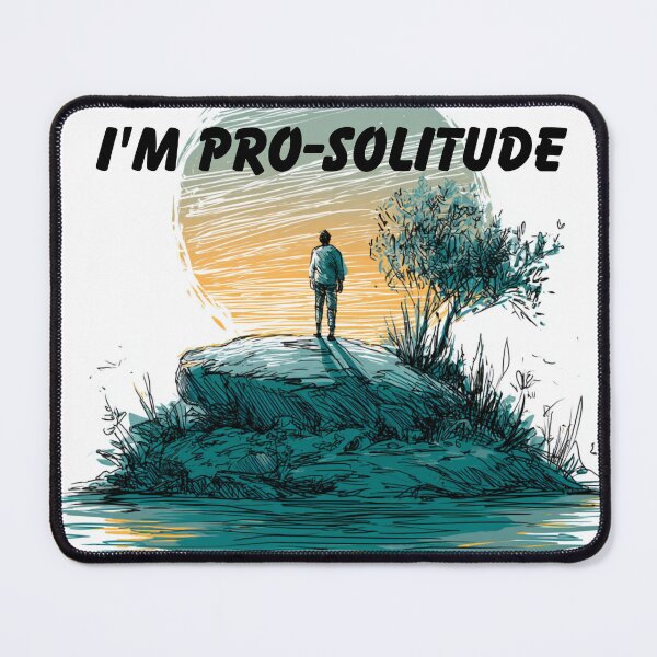 Item preview, Introvert T-Shirt - I'm Not Anti-Social I'm Pro-Solitude Funny Introvert Gift designed and sold by OopsIDrewIt.