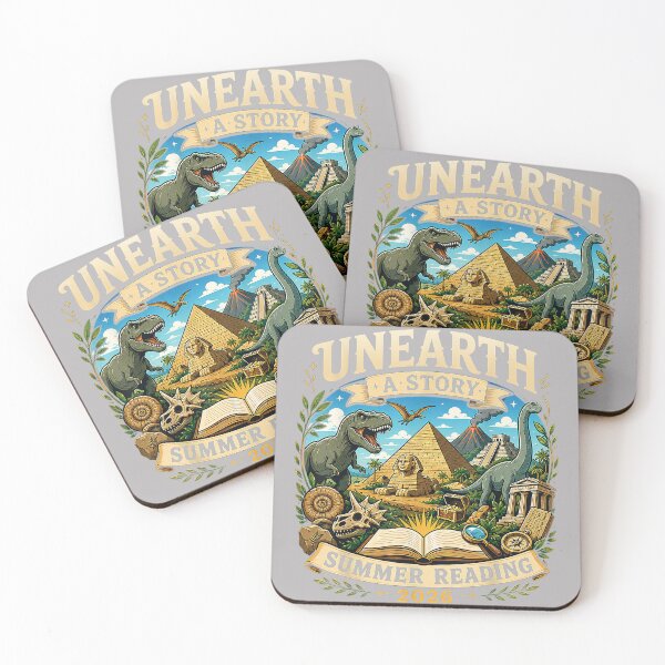 Item preview, Unearth A Story Summer Reading 2026 designed and sold by GreggRoss.