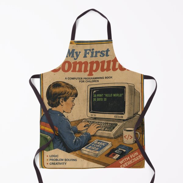 Item preview, my first computer designed and sold by syerlinesandosa.