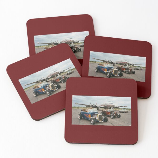 Item preview, HOT ROD AT SMALL CITY TEXAS AIRPORT  60S designed and sold by VERYOLDROAD BY AXTON BROWNING .