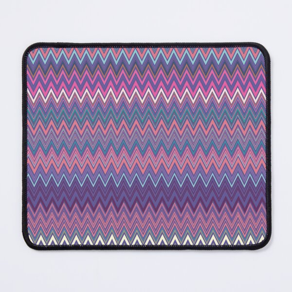 Item preview, Missoni vintage textile vector seamless repeat pattern calm aura colors designed and sold by Retro Street Studios.