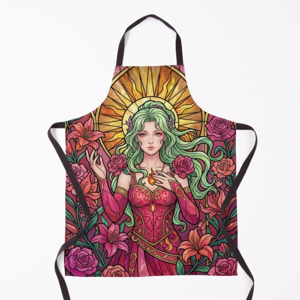 Item preview, Stained Glass Esperborn Maiden designed and sold by Thunderbelts.