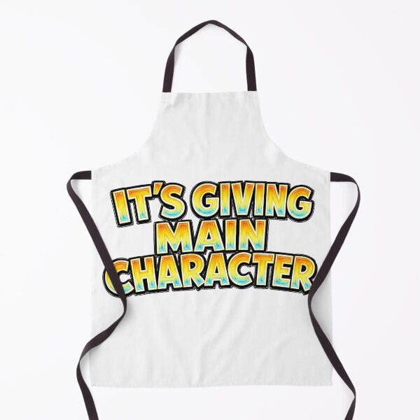 Item preview, IT'S GIVING MAIN CHARACTER – hand drawn childlike typography designed and sold by Mac Sketches.