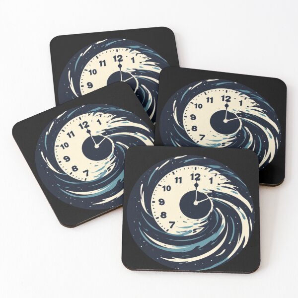 Item preview, Time Is Running Out | Cosmic Clock & Space Time Design designed and sold by halibutgoatramb.