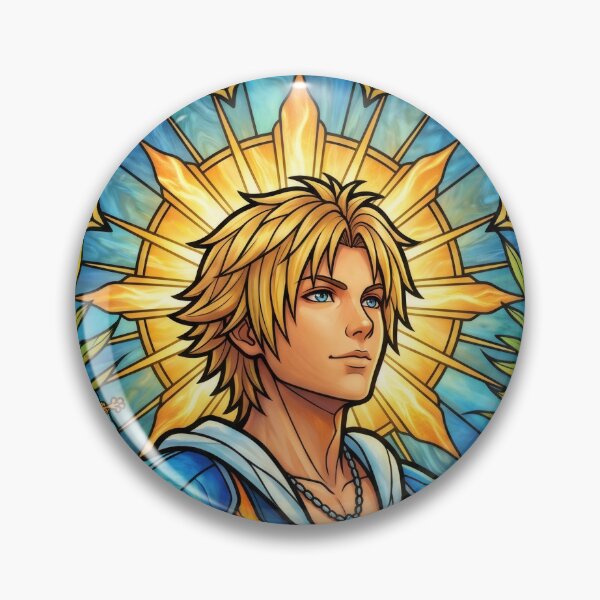 Item preview, Stained Glass Son of Zanarkand designed and sold by Thunderbelts.