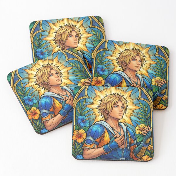 Item preview, Stained Glass Son of Zanarkand designed and sold by Thunderbelts.