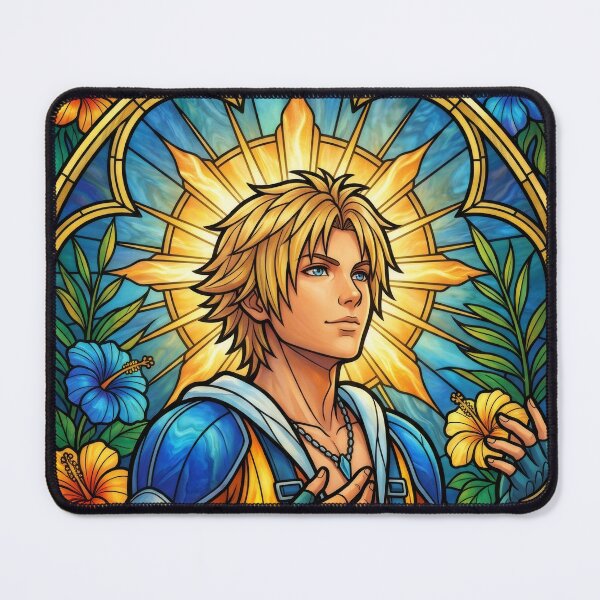 Item preview, Stained Glass Son of Zanarkand designed and sold by Thunderbelts.