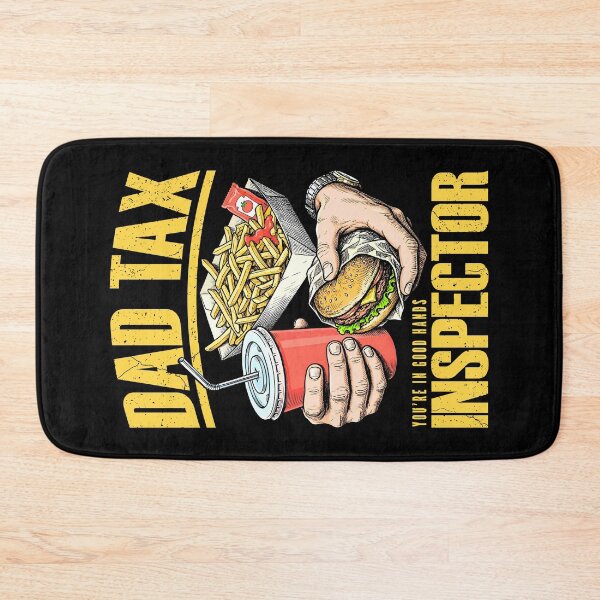 Item preview, Dad Tax Inspector Funny Fast Food Fathers Day Hands designed and sold by GrandeDuc.