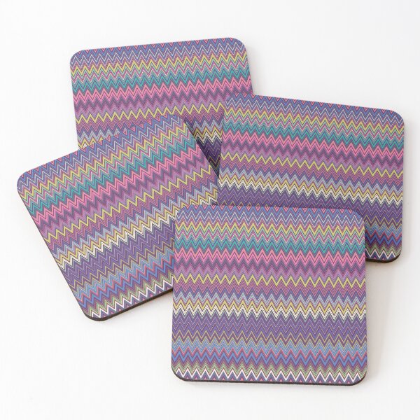 Item preview, Missoni vintage textile vector seamless repeat pattern calm aura colors 2 designed and sold by Retro Street Studios.