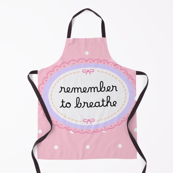 Item preview, positive quote breathe mindfulness cute coquette girly design designed and sold by pasteldreams26.