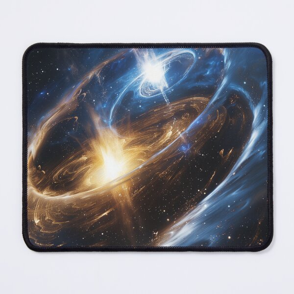 Item preview, Neutron Star Cosmic Merger designed and sold by QuantumDrift.