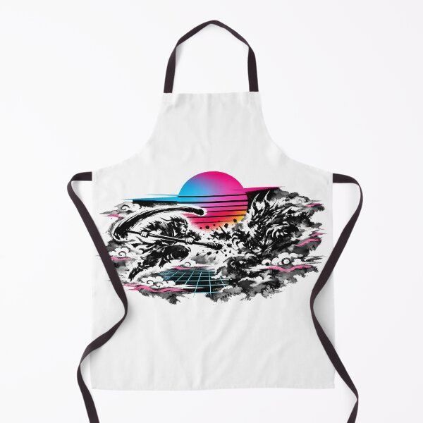 Item preview, Synthwave Monkey King Duel designed and sold by KungPowUnicorn.