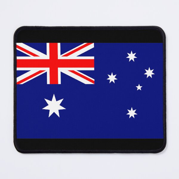 Item preview, Australia Flag designed and sold by NoThoughtsCat.