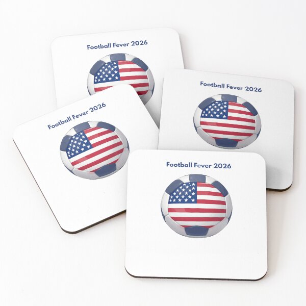 Item preview, Football Fever 2026 USA, American Soccer Fan Design, USA Football Supporter, Sports Lover Gift designed and sold by gluxdesing.