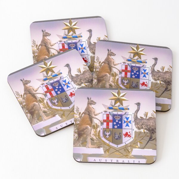 Item preview, Lifelike Australian Coat of Arms designed and sold by Steven Jodoin.