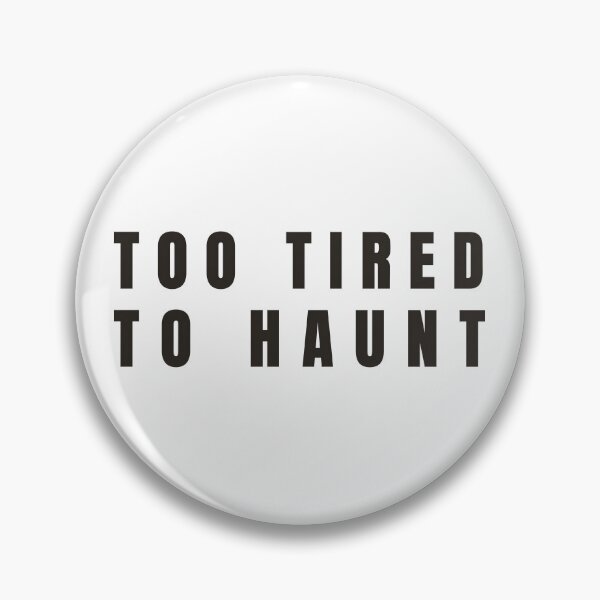 Item preview, Social Battery Halloween.  Too Tired to Haun designed and sold by ChernotytskaArt.
