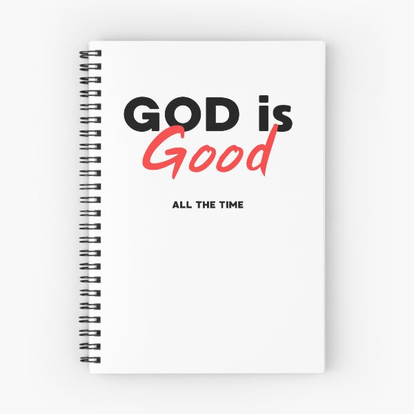 Artikelvorschau, God is good all the time entworfen und verkauft von PureHopeStudio.
