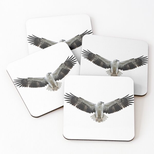 Item preview, Majestic White Eagle Soaring in Flight With Outstretched Wings designed and sold by LinaDesign Store.