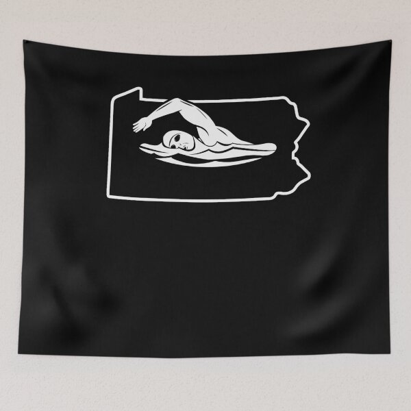 Item preview, Swimming Shirt Pennsylvania Swim Team Shirt designed and sold by shoppzee.