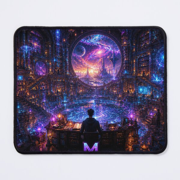 Item preview, Cyberpunk Library of the Infinite Cosmos designed and sold by bbbpetr100.