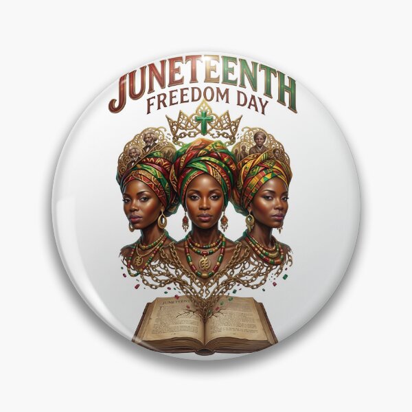 Item preview, Juneteenth Freedom Day Three Queen designed and sold by Sovereign Supply Co..