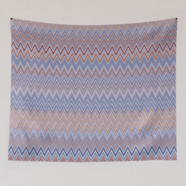 Item preview, Missoni vintage textile vector seamless repeat pattern calm aura colors 5 designed and sold by Retro Street Studios.
