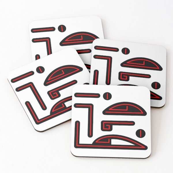 Item preview, Black and Red Ancient Vampire House Glyph designed and sold by VisualWeight.