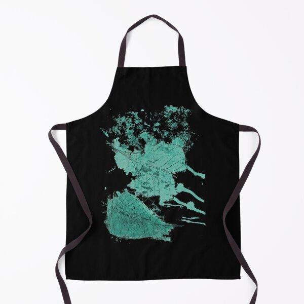Item preview, Turbulent Stillness Teal Abstract Ink Splatter Painting designed and sold by Kraalikaart.