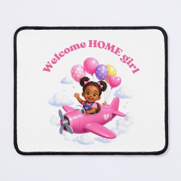 Item preview, Welcome Home Girl - Loving adoption design for special family moments designed and sold by PureHopeStudio.