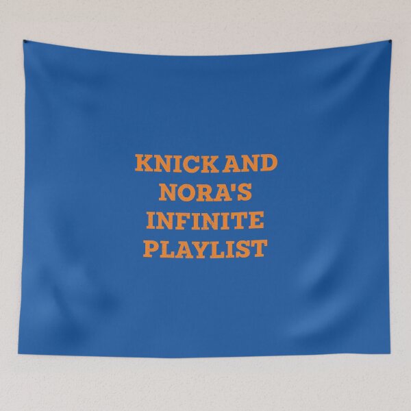 Item preview, Knicks and nora's infinite playlist designed and sold by Machivebal.