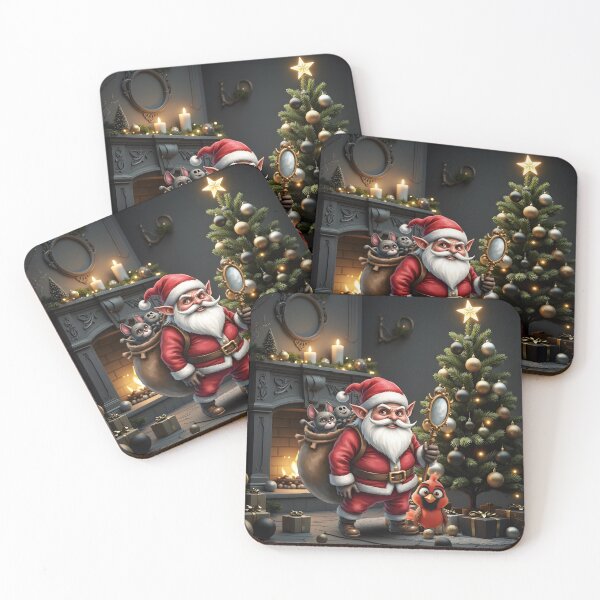 Item preview, The Dark Santa's Naughty List Inspection. designed and sold by nicky2342.