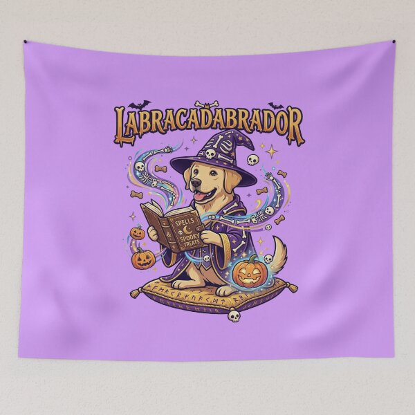 Item preview, Halloween Labracadabrador Funny Magic Dog Pun Labrador Costume Humor designed and sold by Im-Ara.