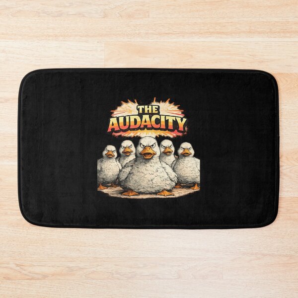 Item preview, The Audacity Funny Angry Duck Gang Sarcastic Humor Gift designed and sold by Mariarastwix.