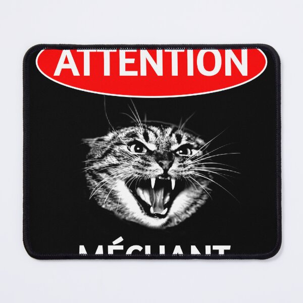 Item preview, Beware of the vicious cat designed and sold by Tatalwiz.