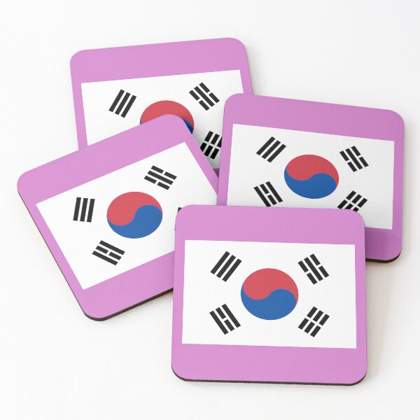 Item preview, Bandera oficial de Corea del Sur designed and sold by NoThoughtsCat.