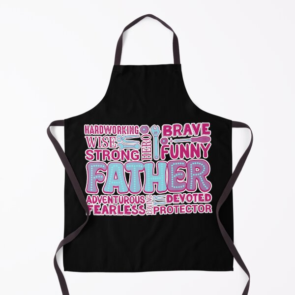 Item preview, Father Hardworking Brave Hero Funny Handyman Dad Quote designed and sold by creativerooney.