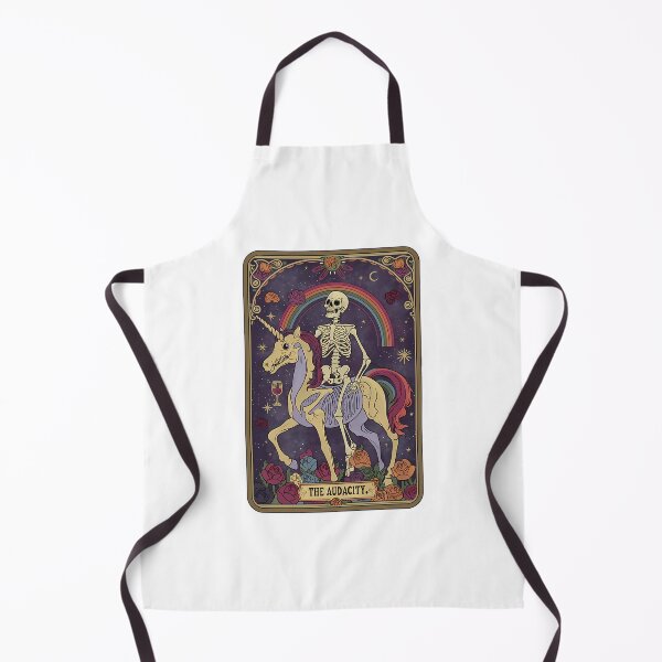 Item preview, The Audacity Skeleton Tarot Card designed and sold by Mariarastwix.