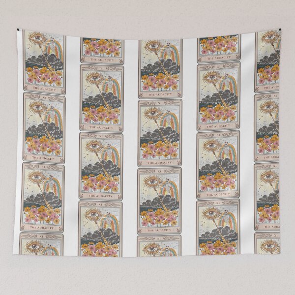 Item preview, The Audacity Tarot Card designed and sold by Mariarastwix.