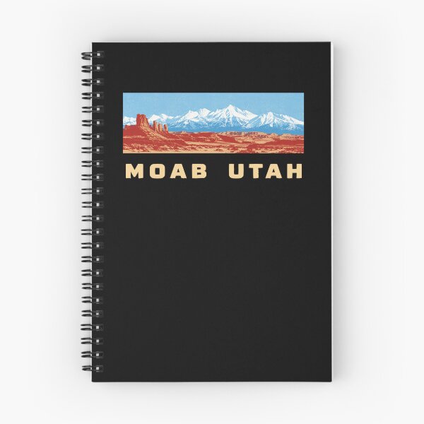 Item preview, Woodcut Moab Utah La Sal Mountains Vintage designed and sold by Yellowriversss.