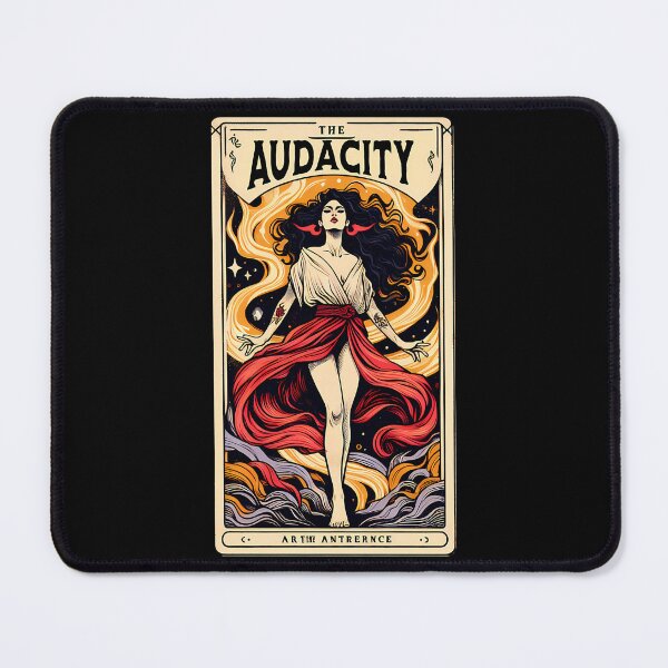 Item preview, The Audacity Tarot Famous Card Feminist Empowerment Design For Strong Women Female Power Bold Feminine Energy designed and sold by Mariarastwix.