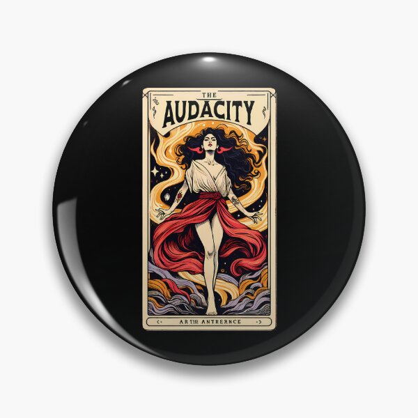 Item preview, The Audacity Tarot Famous Card Feminist Empowerment Design For Strong Women Female Power Bold Feminine Energy designed and sold by Mariarastwix.