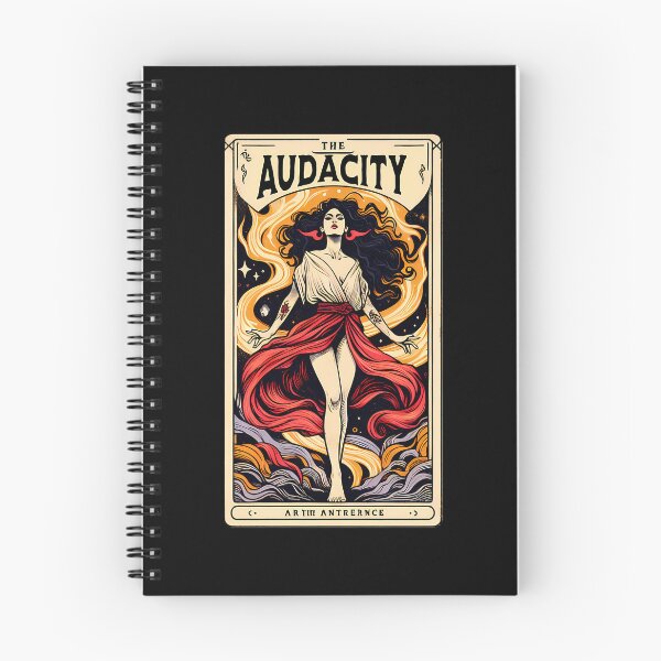 Item preview, The Audacity Tarot Famous Card Feminist Empowerment Design For Strong Women Female Power Bold Feminine Energy designed and sold by Mariarastwix.